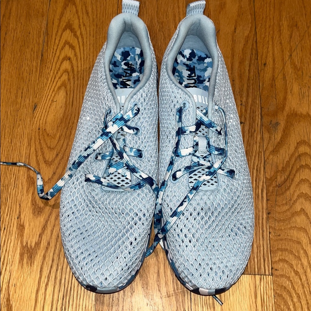 NOBULL Mesh Runners in Ice Blue Wild Ocean Camouflage Sneakers